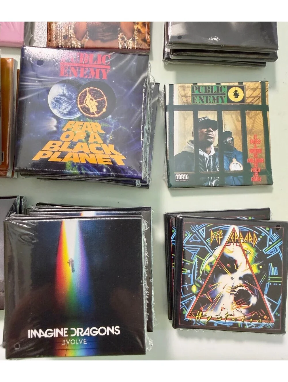 MGA Miniverse Real Music Mini Vinyl YOU PICK Britney Elton Amy Def Leppard TLC